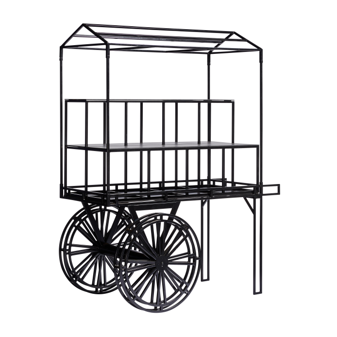 flower-cart-2-tier-shelving-back