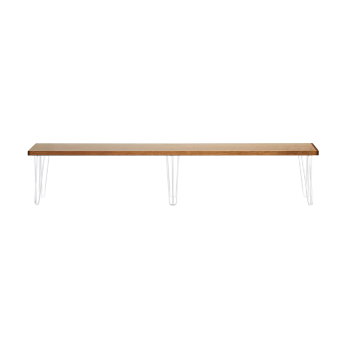 hairpin-bench-seat-teak-2.4×0.36-coffee-legs-black-angle