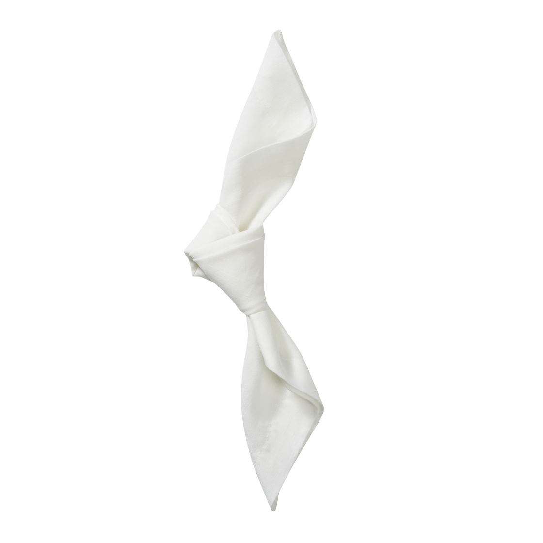 napkin-linen-white-knotted