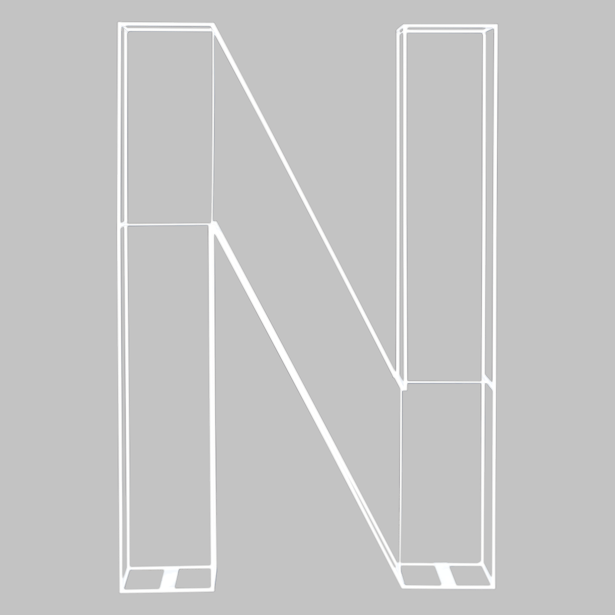 wire-letter-n