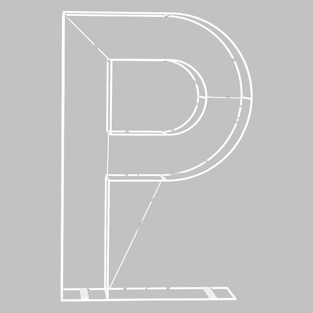 wire-letter-p