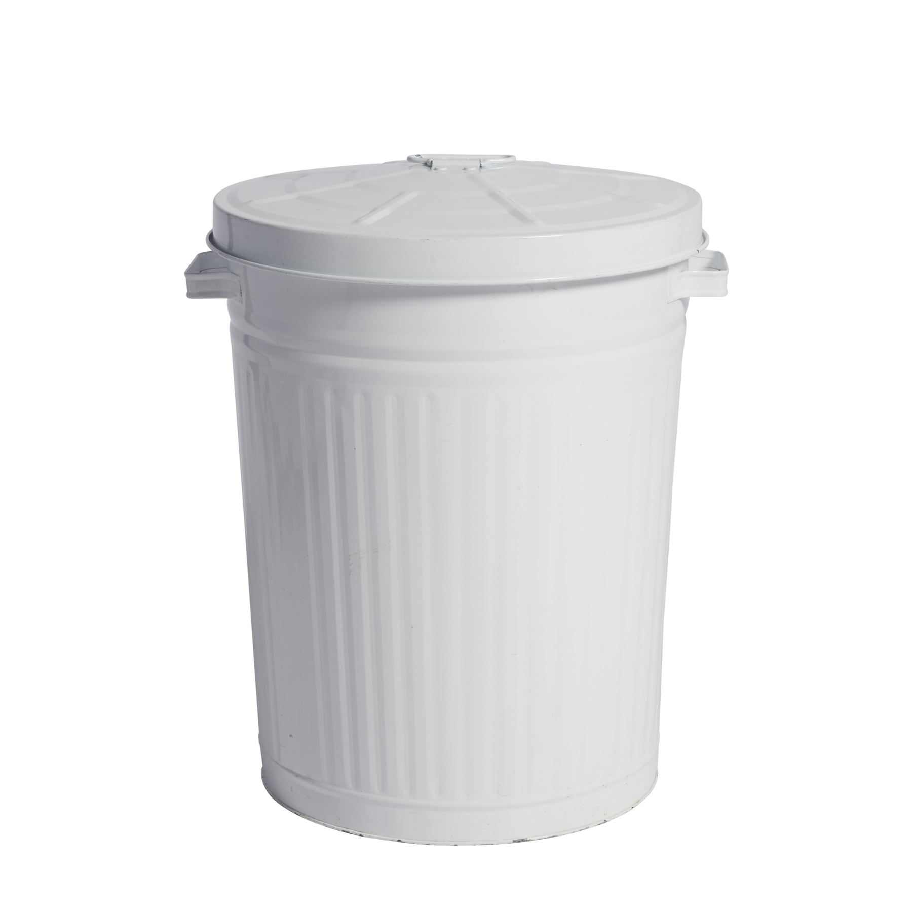 Old-Style-Rubbish-Bin-&-Liner-w_-Lid-White
