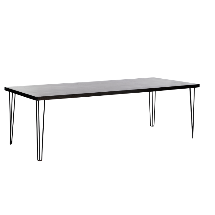 hairpin-dining-table-240×105-blackwash-straight-black-legs