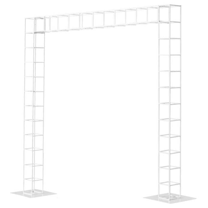 wire-pergola-2-post-1.5m-wide-x-2.5m-tall-white-straight