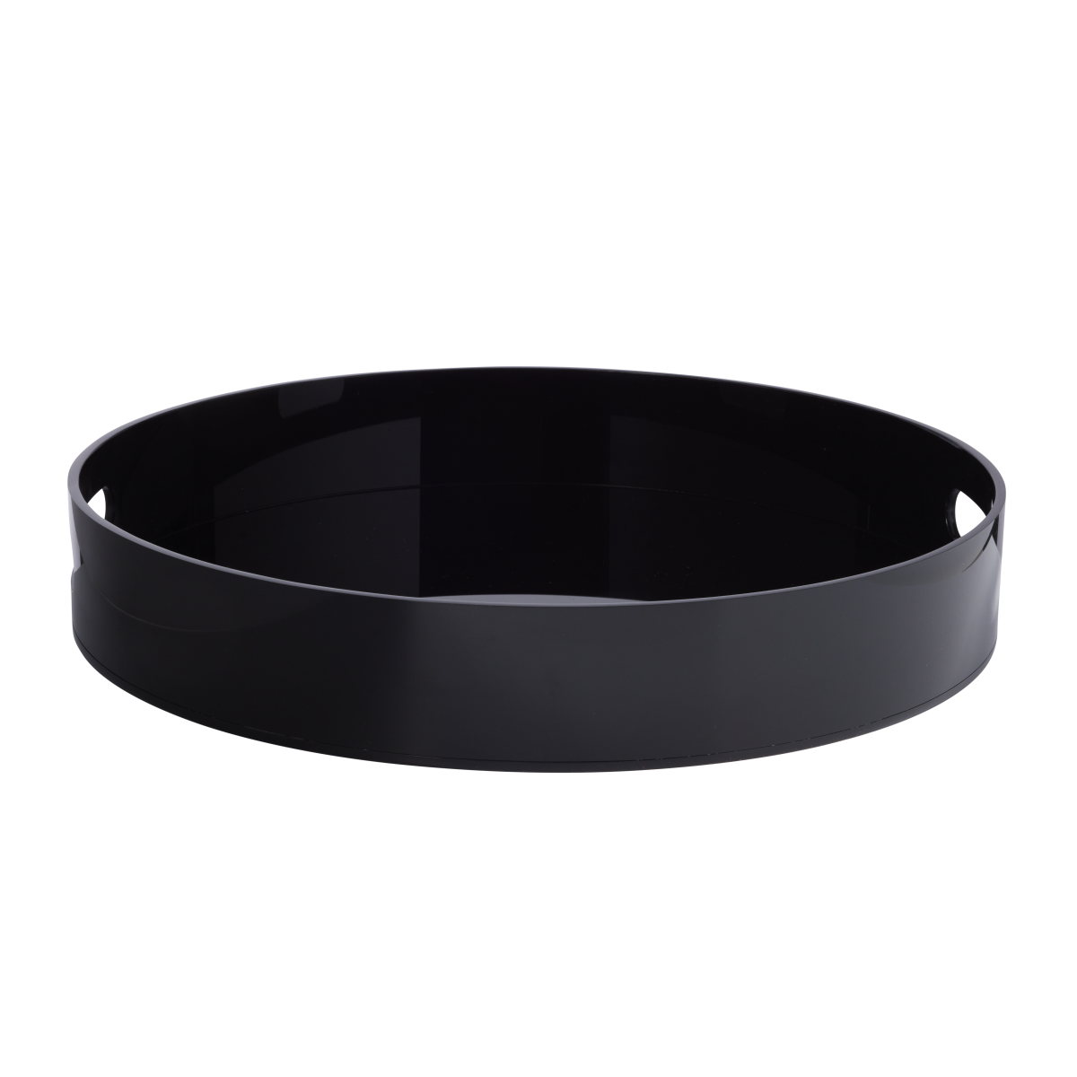 acrylic-tray-black-50cm-round-angle