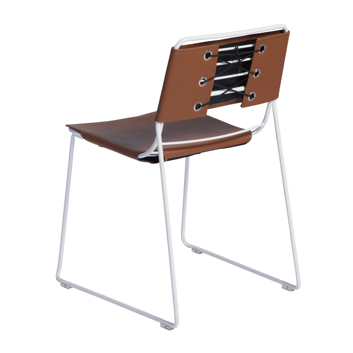 knox-chair-white-tan-leather-back-angle