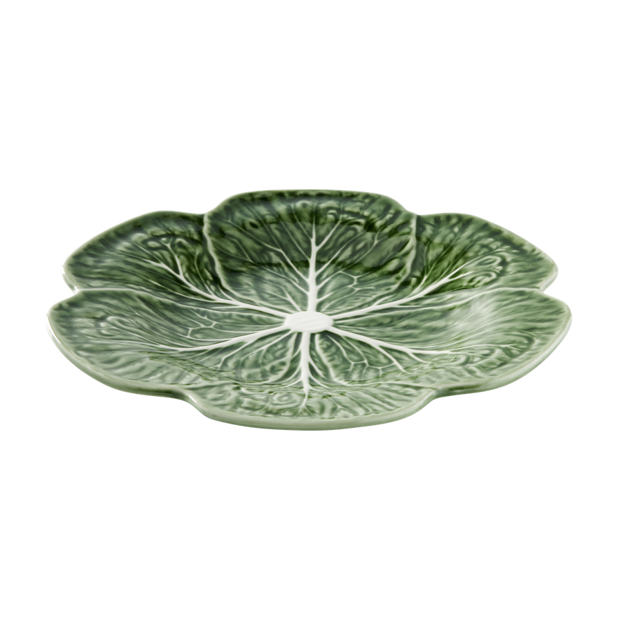 Bordallo-Cabbage-Entree-Plate-21.5cm-Angle