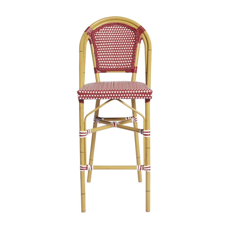 Paris-Bar-Stool-Red-&-White