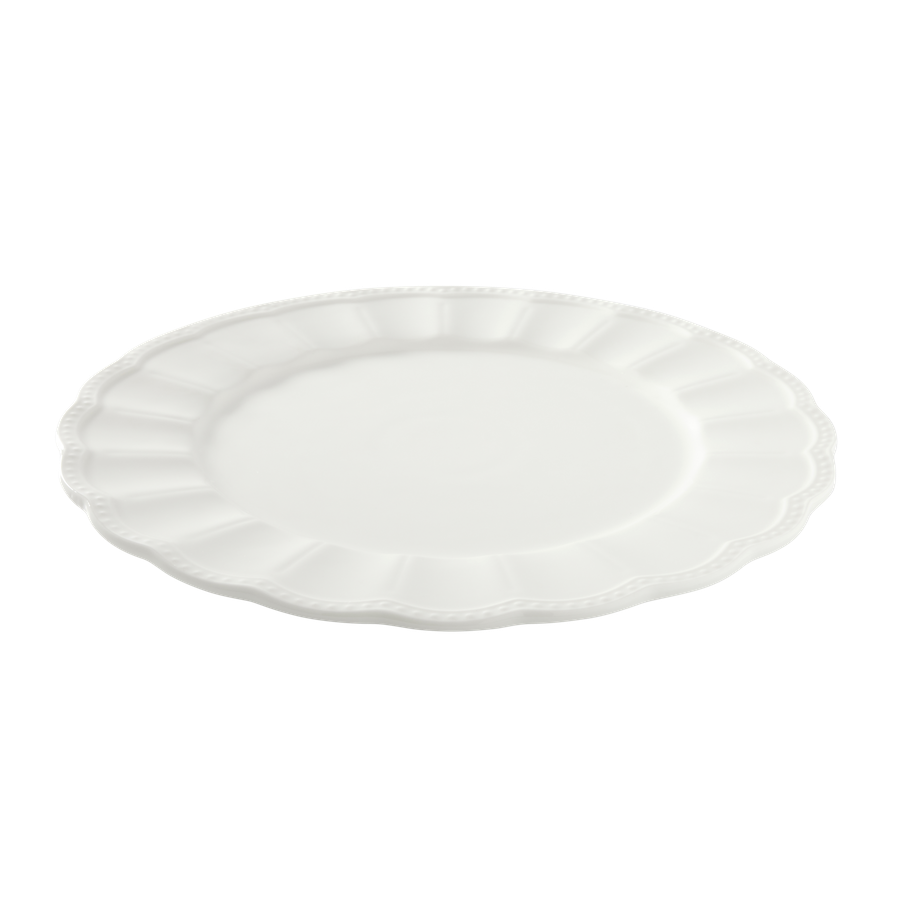 Venice-Charger-Plate-White-33cm-Angle