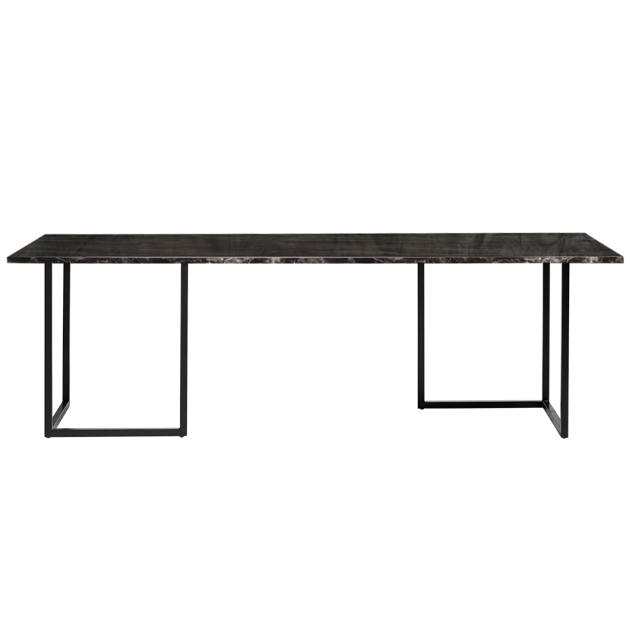 optical-dining-table-2.4m-graphite-gold-legs-marble