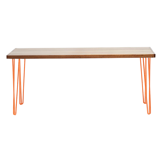 hairpin-dining-table-180×70-teak-straight-orange-legs