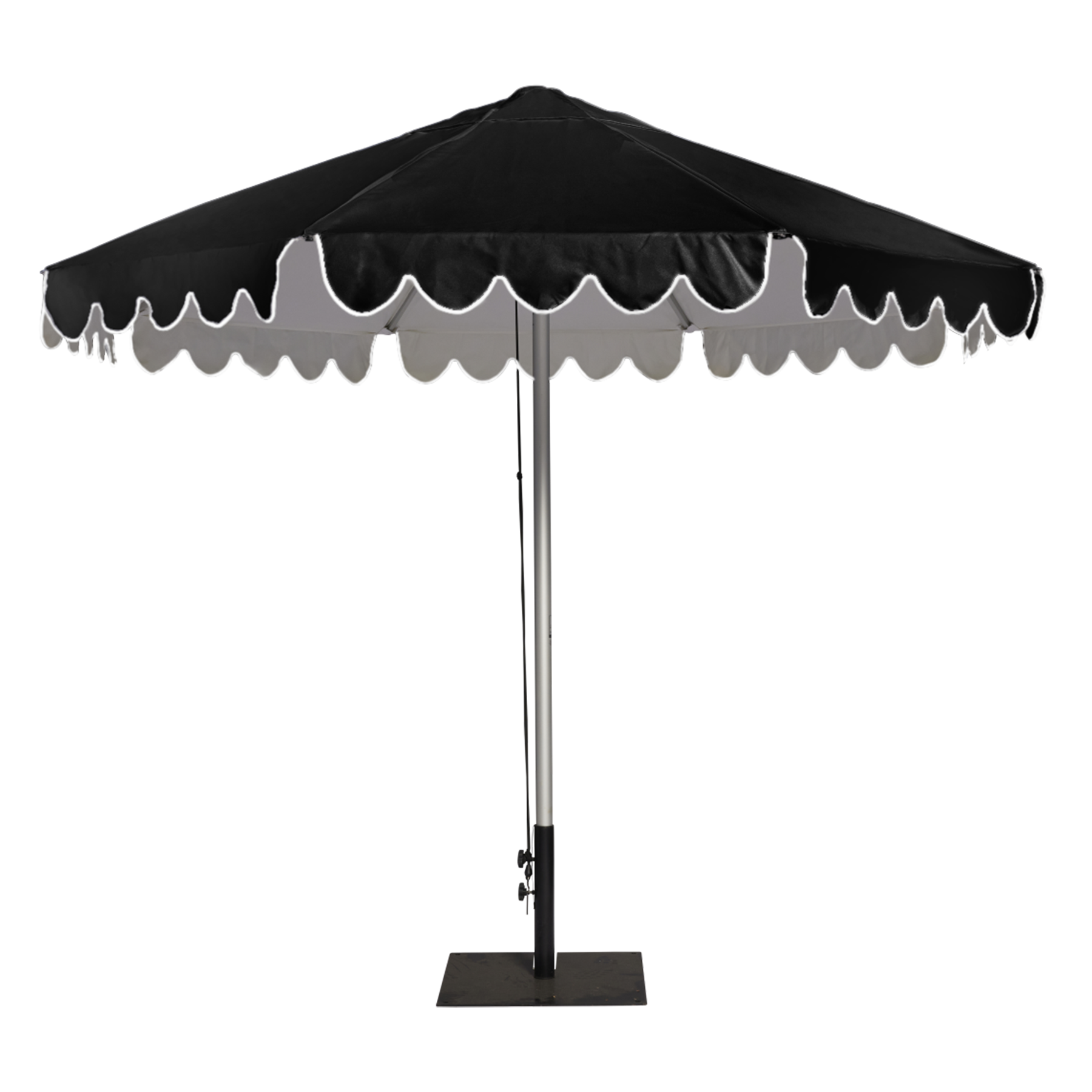 garden-umbrella-black-scallop-white-trim-V2