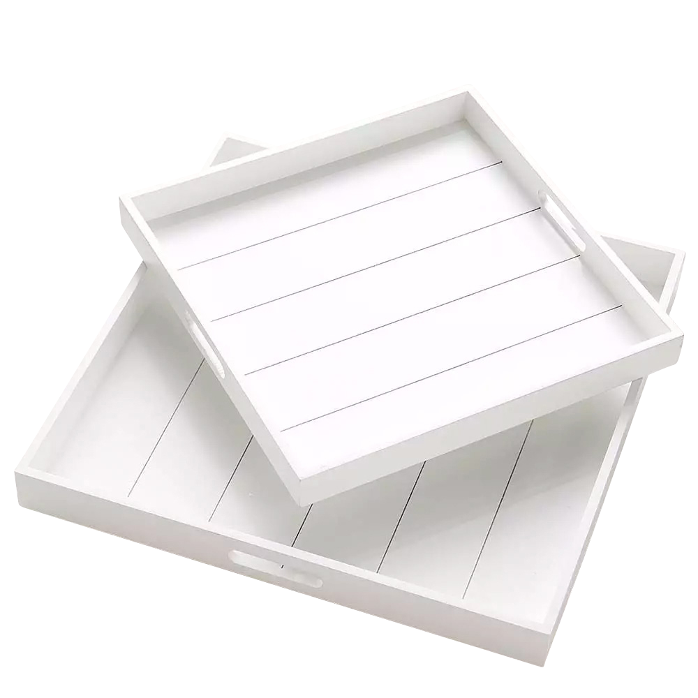 Wooden-tray-white-40cm&50cm-square