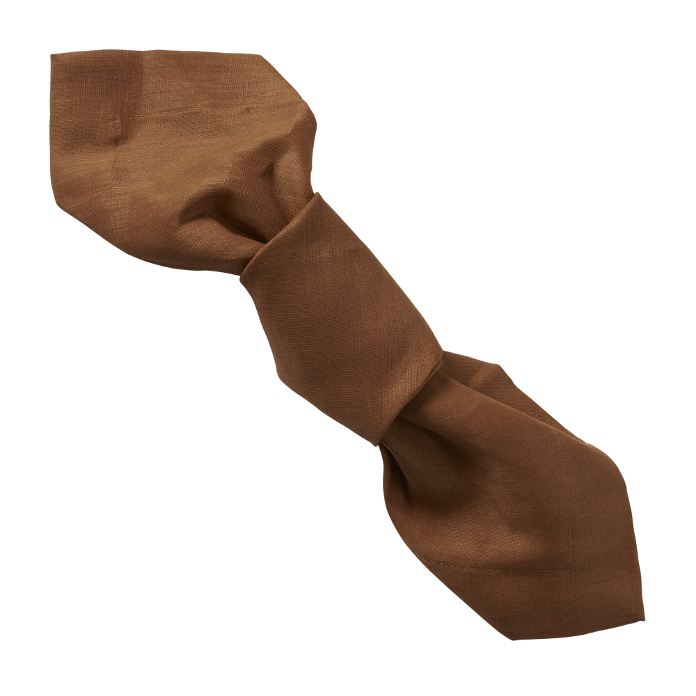 napkin-weave-burnt-orange-knotted