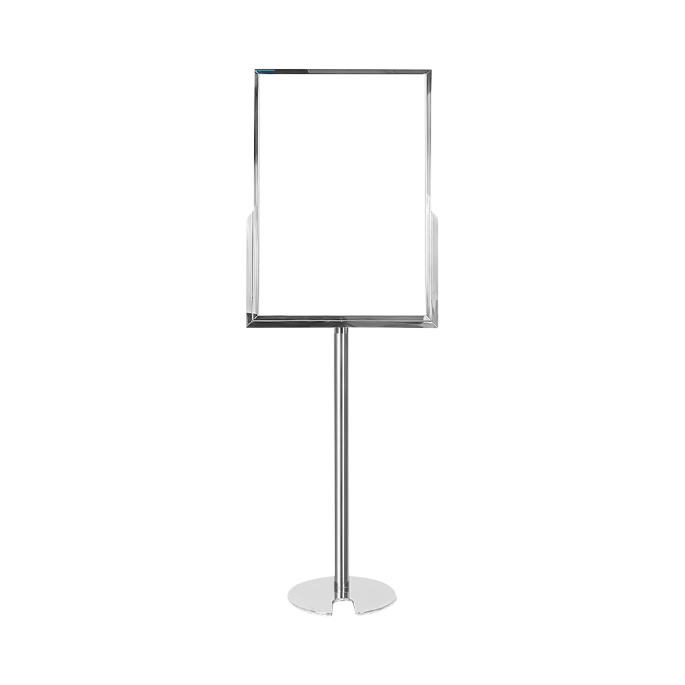 signage-stand-A1-chrome