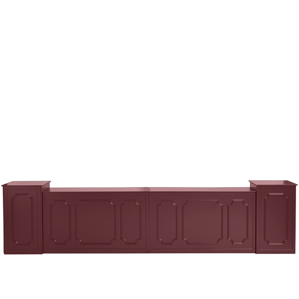 willow-bar-native-double-burgundy-with-two-plinths