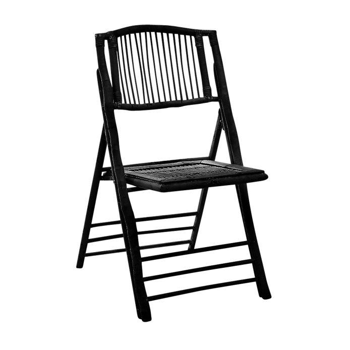 Bamboo Folding Chair Social Event Hire