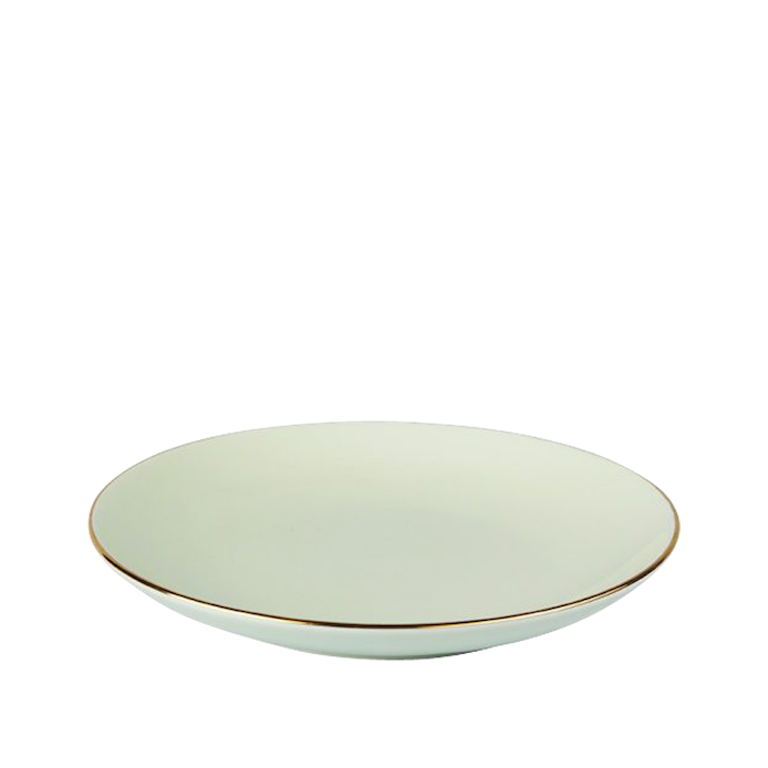 High Tea Side Plate Green Social Event Hire