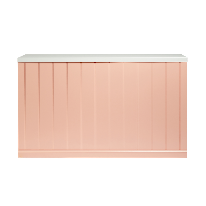 linear-wood-panel-food-station-peach-white-feature-lid