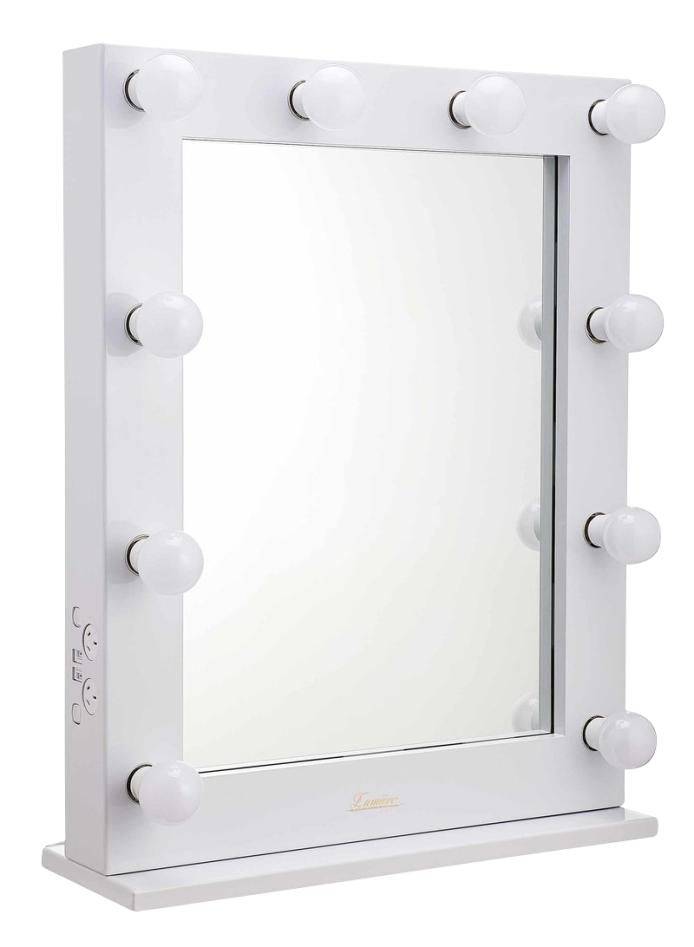 MakeUp Mirror White Social Event Hire