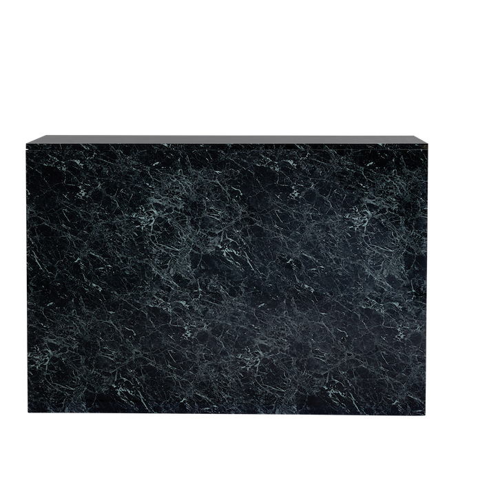 Nero Marble Bar Black Social Event Hire
