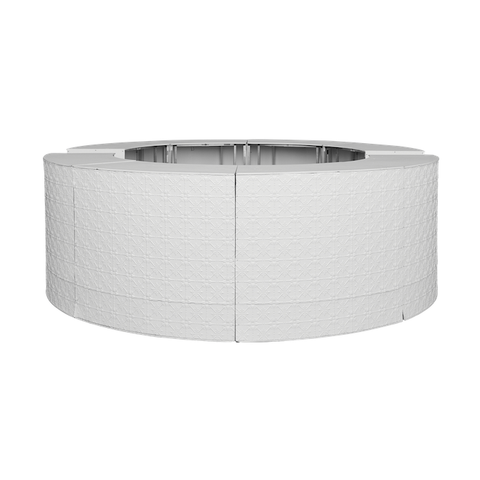 Pressed Metal Circular Bar Social Event Hire