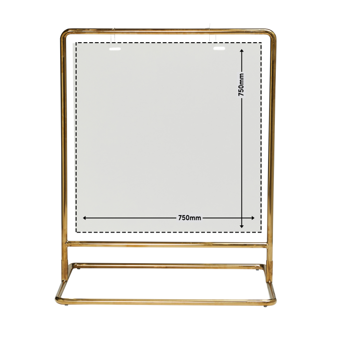 signage-stand-wide-gold-with-measurements