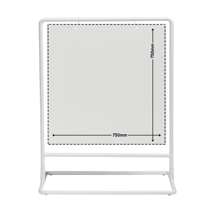 signage-stand-wide-white-with-measurements