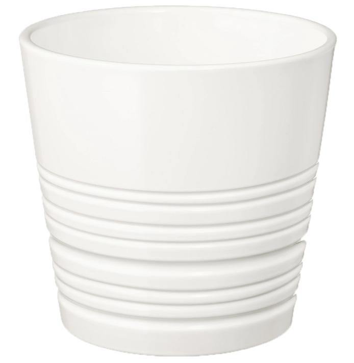 White Plant Pot Large Social Event Hire