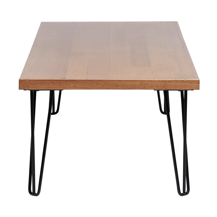 hairpin-coffee-table-180×70-teak-end-black-legs