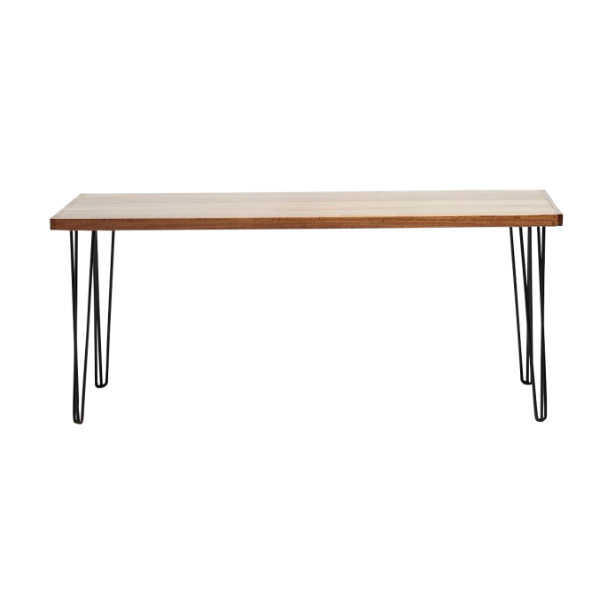 hairpin-dining-table-180×70-teak-straight-black-legs