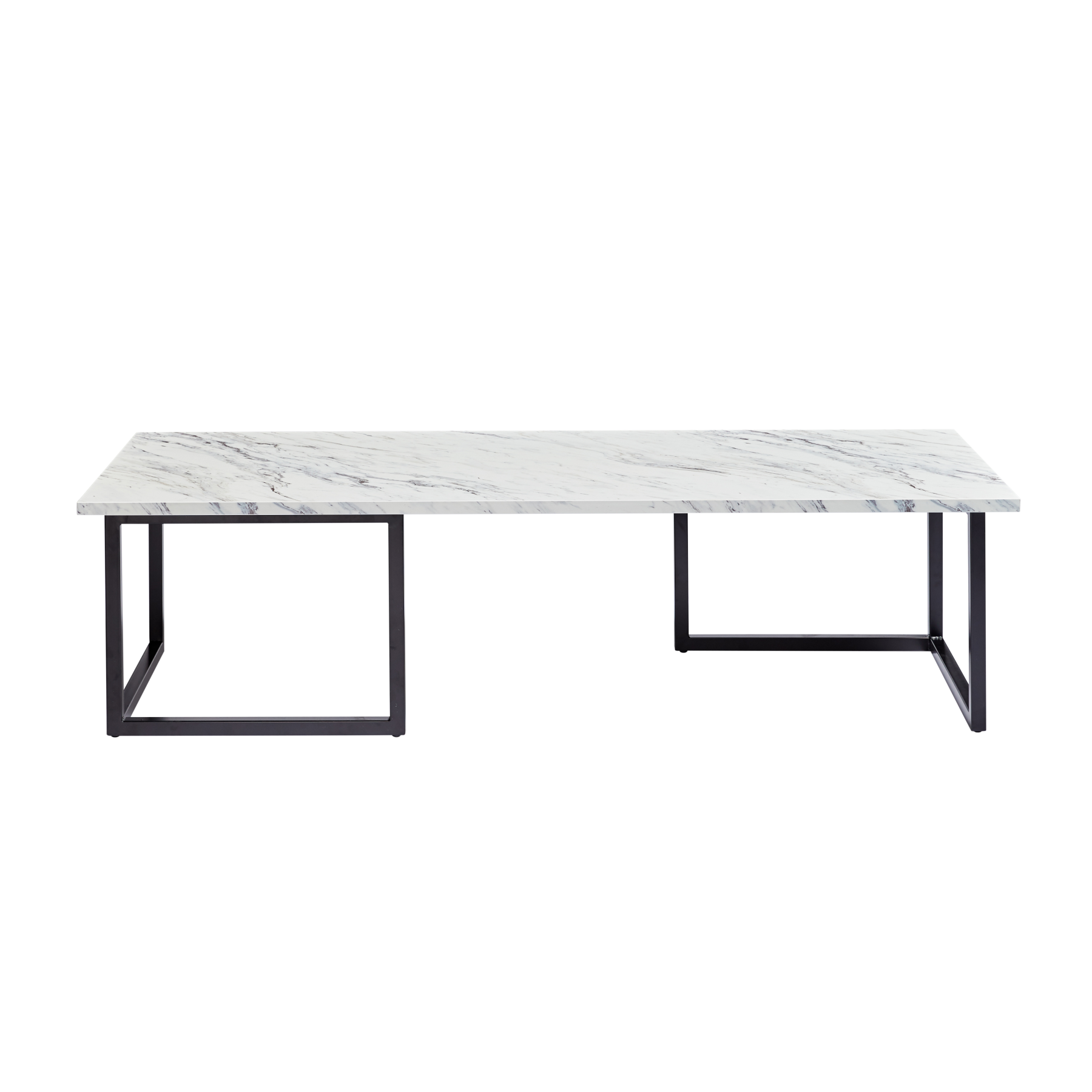 Optical Coffee Table White Marble Social Event Hire