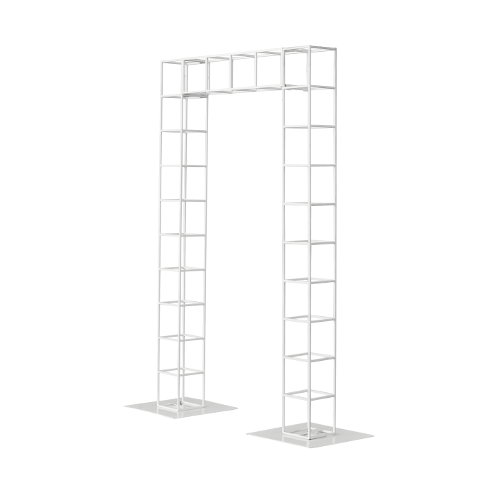 wire-pergola-2-post-1.5m-wide-x-2.5m-tall-white-straight