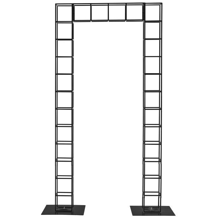 wire-pergola-2-post-1.5m-wide-x-3.0m-tall-black-straight