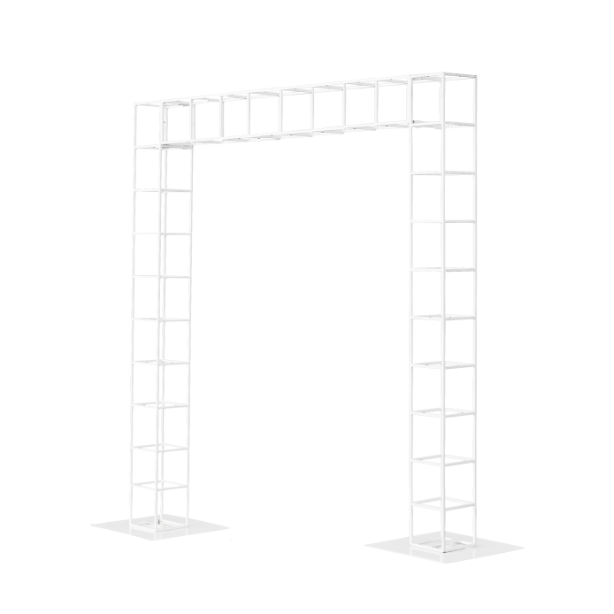 wire-pergola-2-post-1.5m-wide-x-2.5m-tall-white-straight