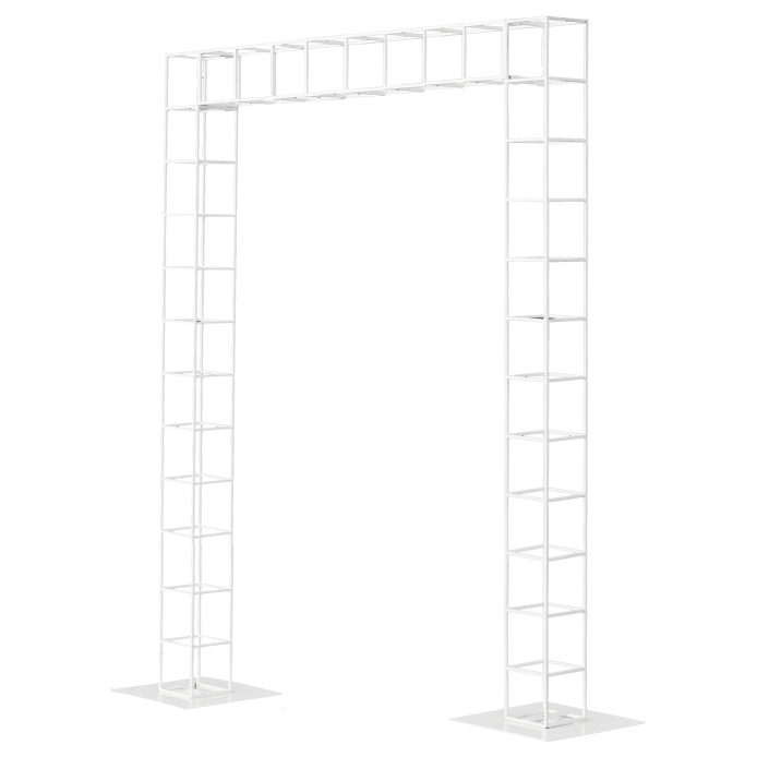 wire-pergola-2-post-1.5m-wide-x-2.5m-tall-white-straight