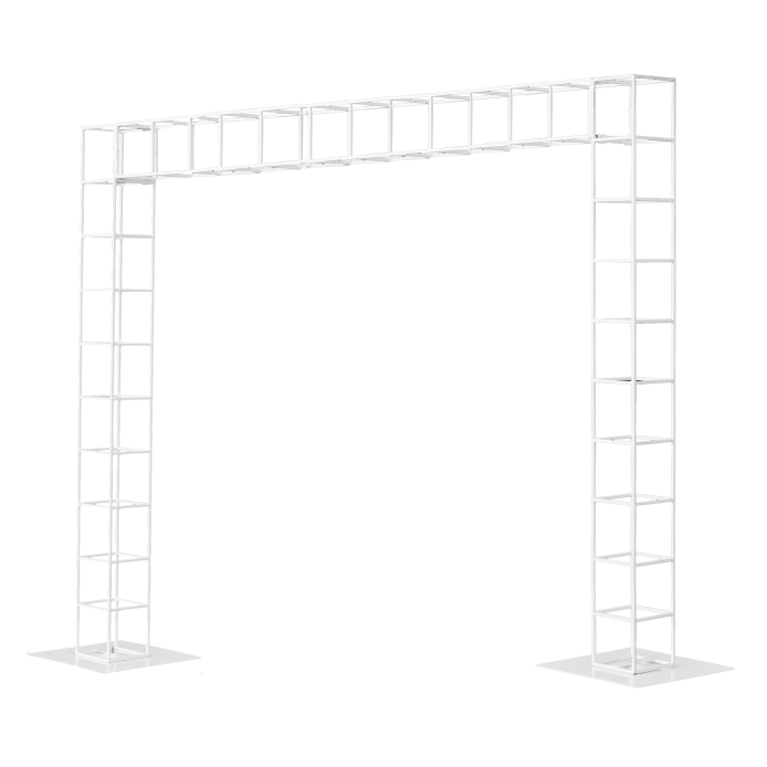 wire-pergola-2-post-1.5m-wide-x-2.5m-tall-white-straight
