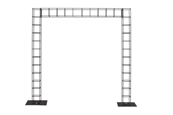 wire-pergola-2-post-3.5m-x-3.0m-tall-black
