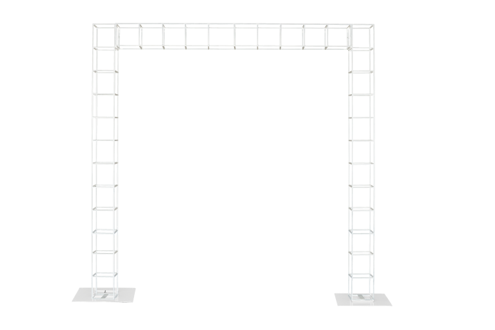 wire-pergola-2-post-3.5m-x-3.0m-tall-white