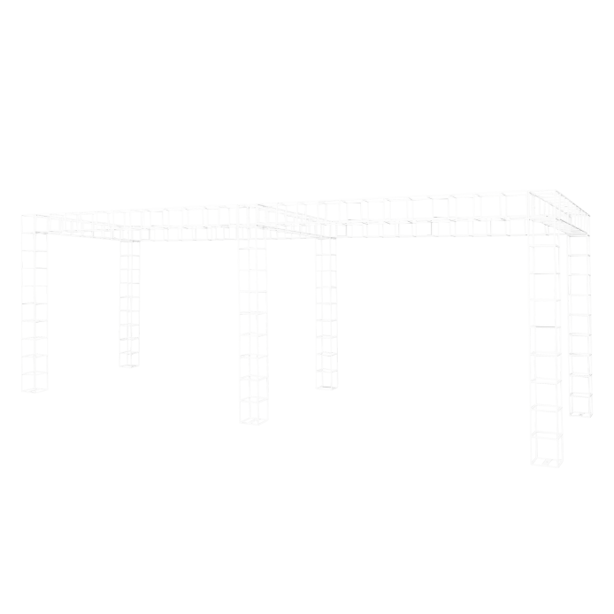 wire-pergola-6-post-2.5m-x-5.0m-x-2.5m-tall-white-angle