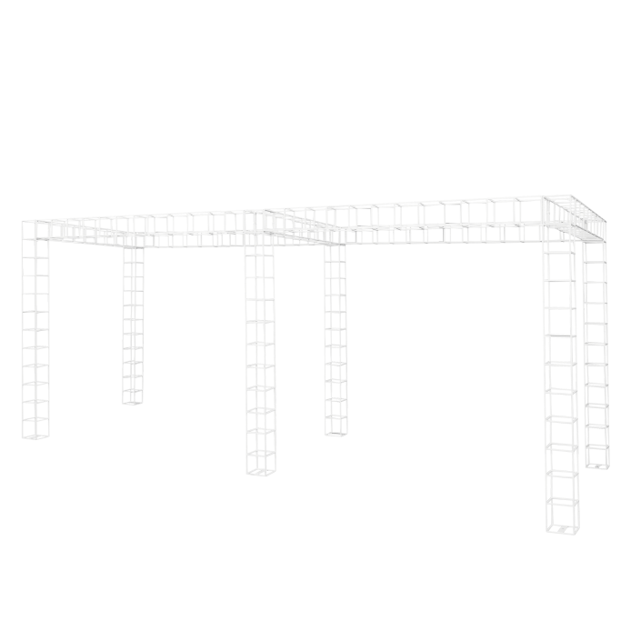 wire-pergola-6-post-2.5m-x-5.0m-x-2.5m-tall-white-angle