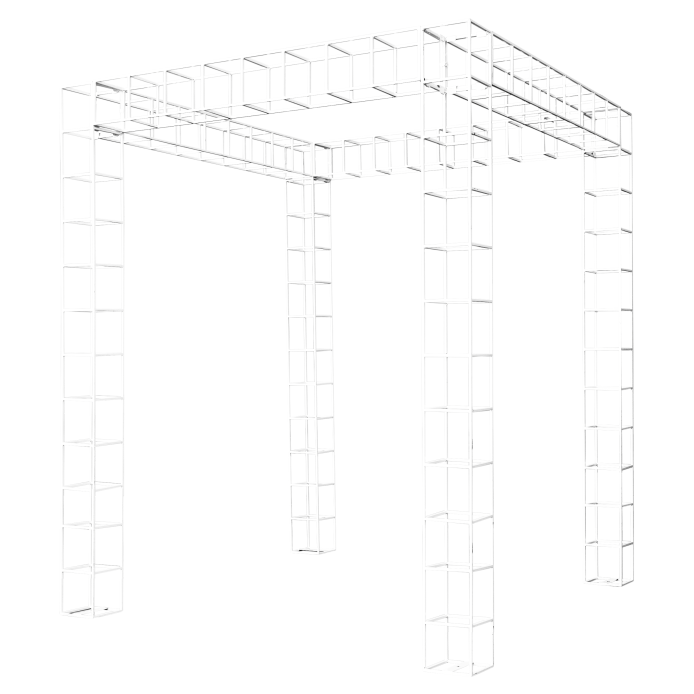 wire-pergola-sq-1.5m-x-1.5m-x-2.5m-tall-white