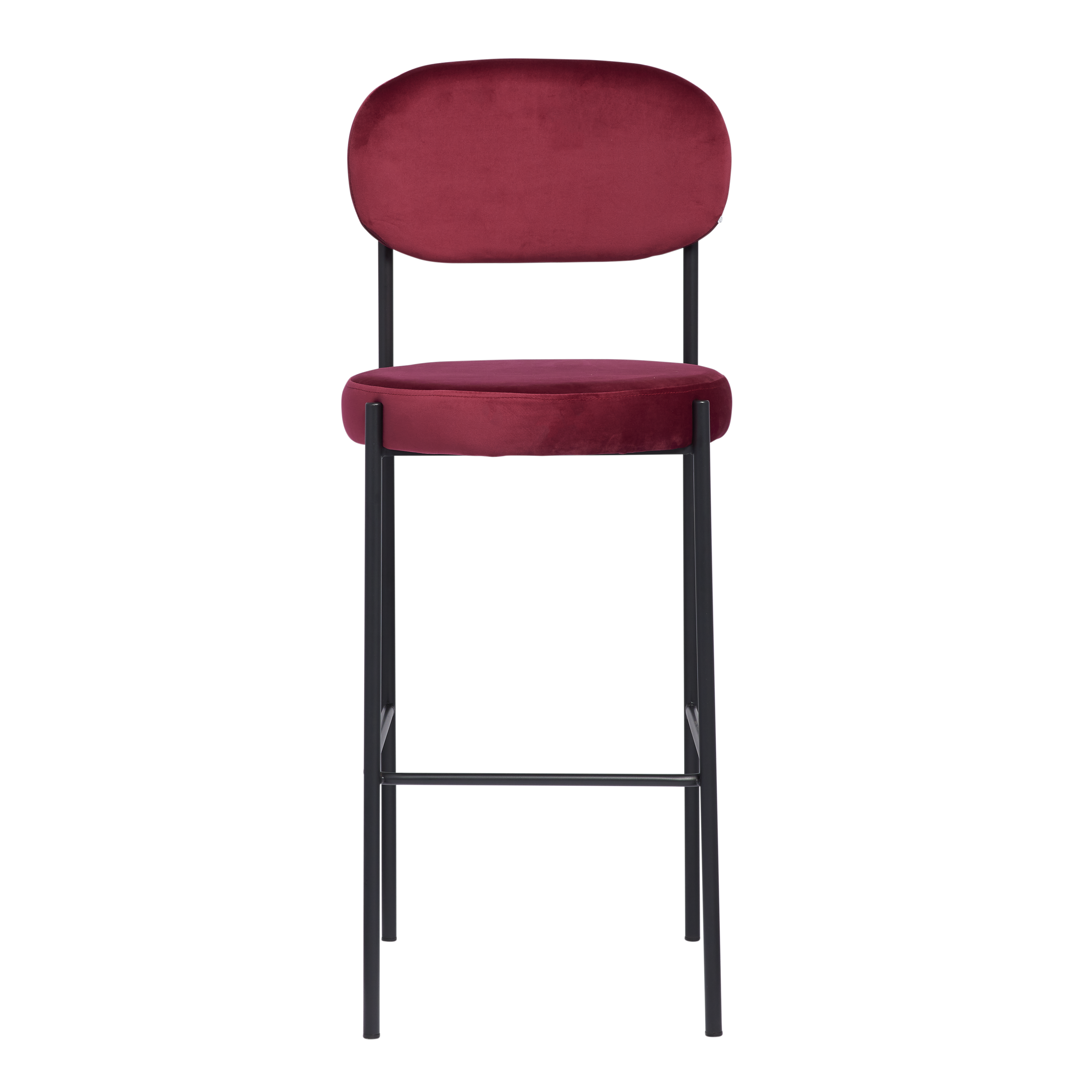 duke-bar-stool-black-ruby-red-straight