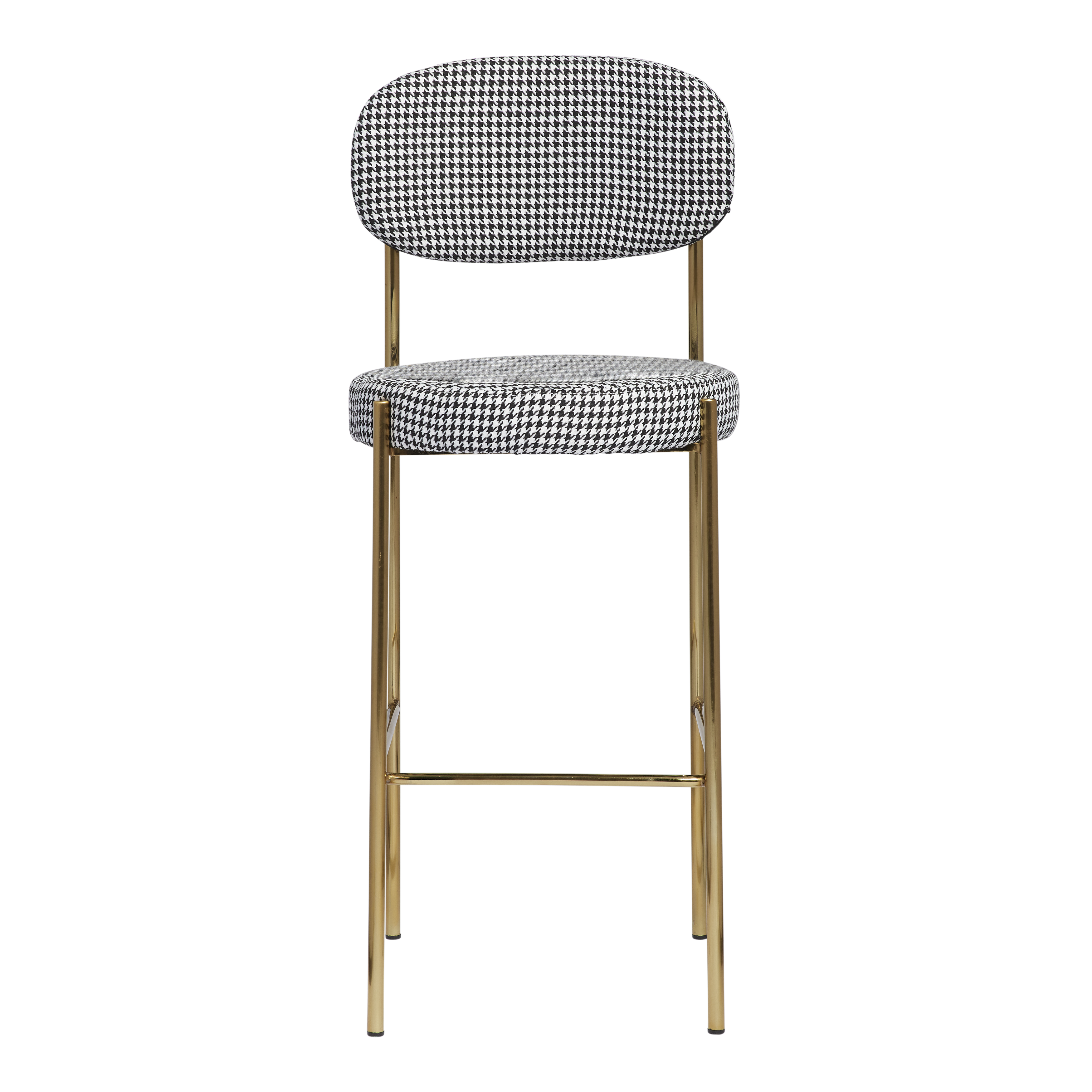 duke-bar-stool-gold-houndstooth-straight