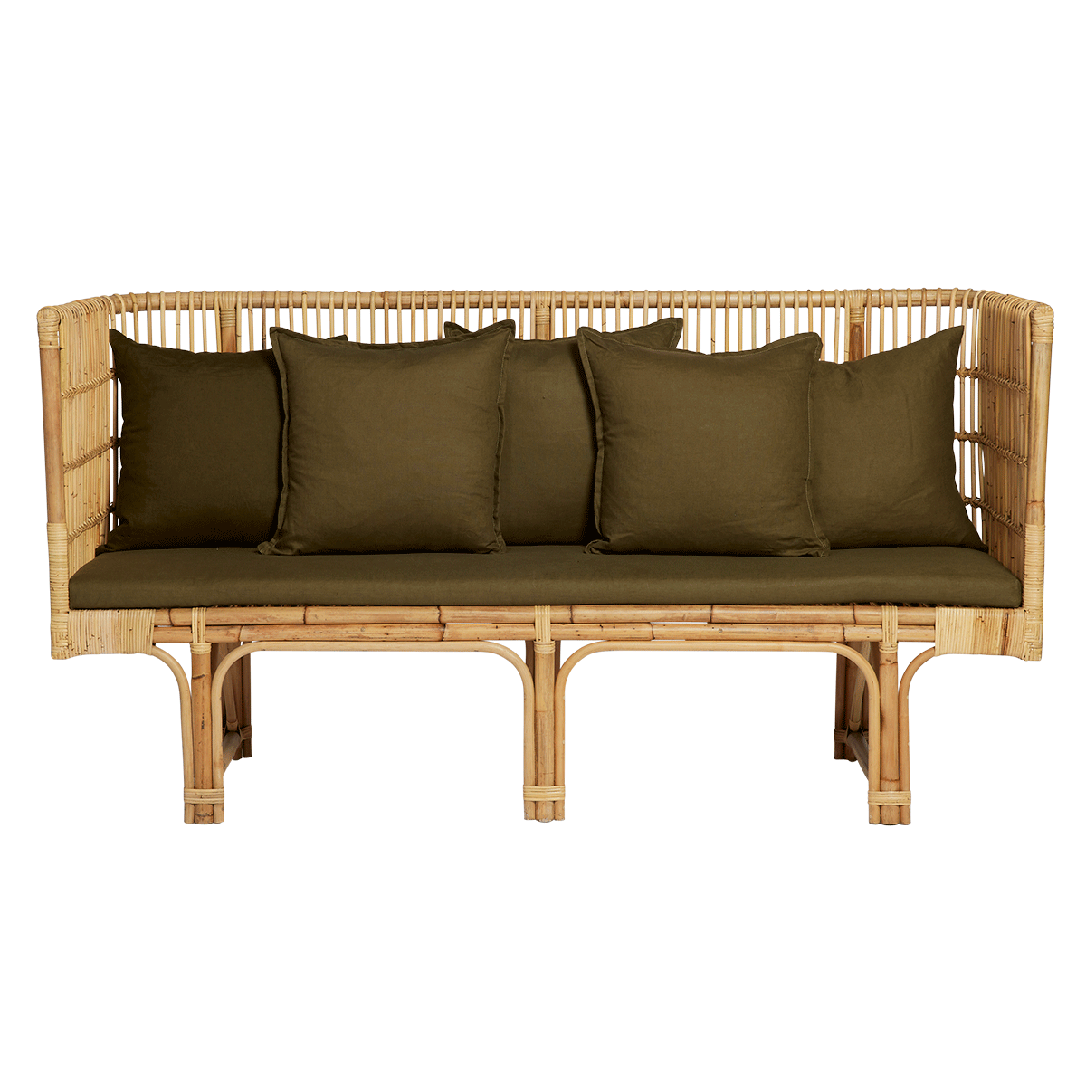 villa-sofa-natural-with-olive-cushions-straight