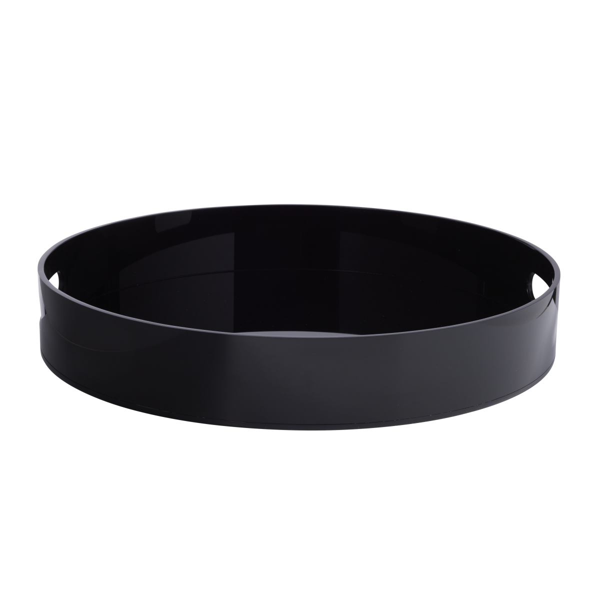 acrylic-tray-black-50cm-round-angle