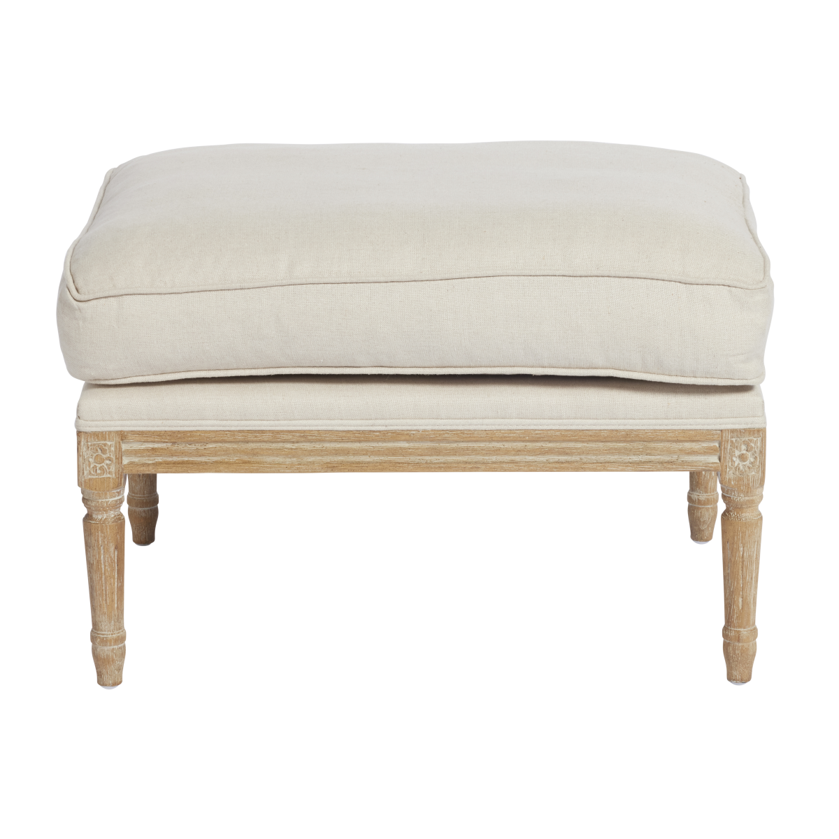 Bordeaux Foot Stool Natural Social Event Hire