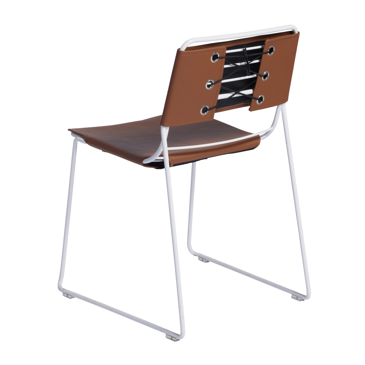 knox-chair-white-tan-leather-back-angle