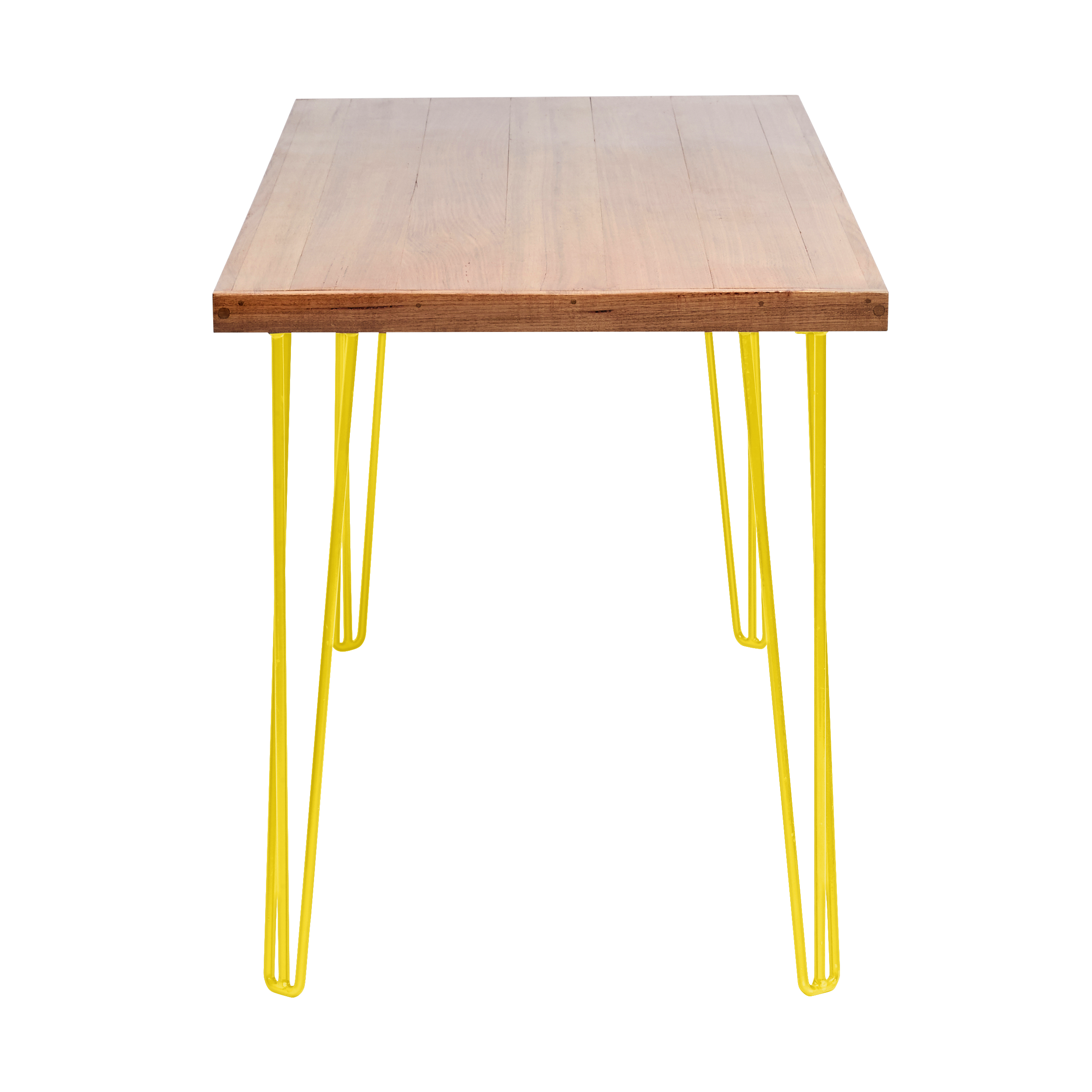 hairpin-dining-table-180×70-teak-end-yellow-legs