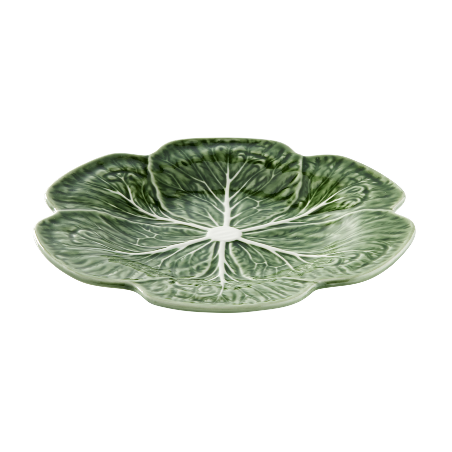 Bordallo-Cabbage-Entree-Plate-21.5cm-Angle